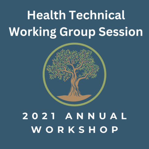 2021 Annual Workshop: Health Technical Working Group Session