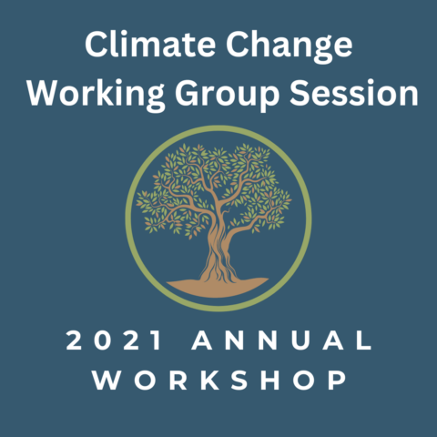 2021 Annual Workshop: Climate Change Working Group Session