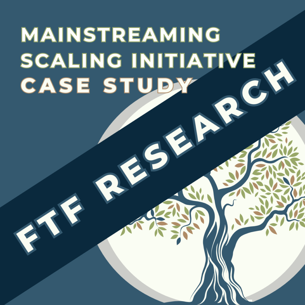 Mainstreaming Scaling: A Case study of USAID-Funded Research Outputs from Feed the Future’s Innovation Laboratories