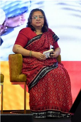 Figure 6 - Ms. Megha Desai from the Self Employed Women’s Association (SEWA), India Figure 6 - Ms. Megha Desai from the Self Employed Women’s Association (SEWA), India