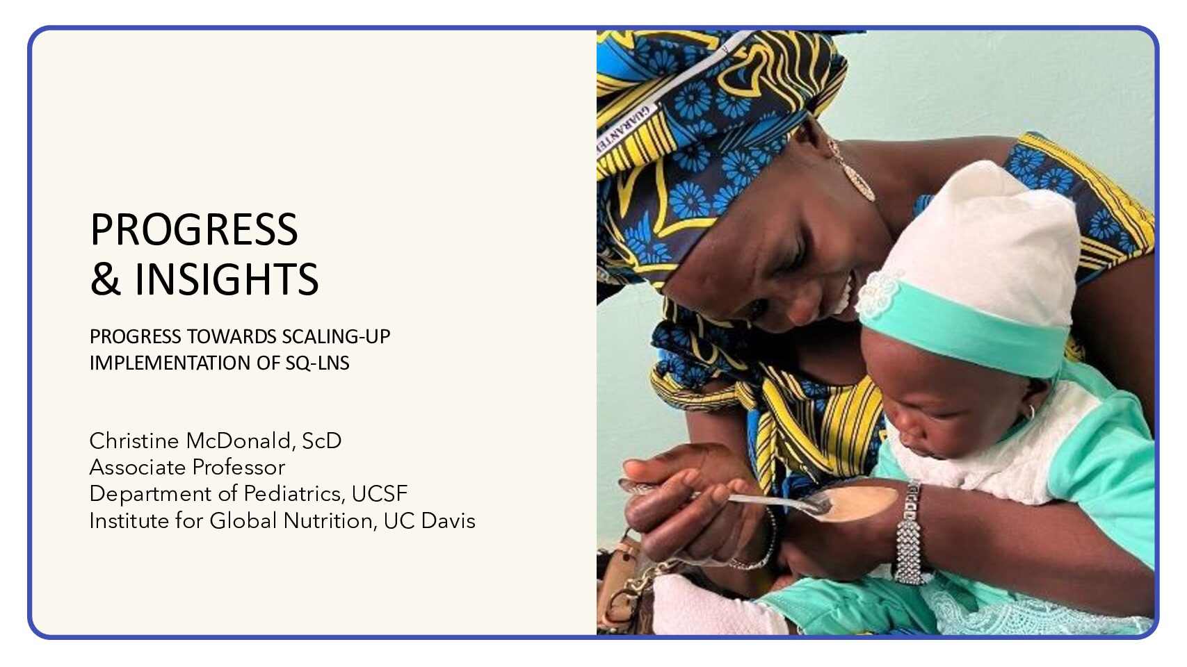 Progress towards scaling-up implementation of SQ-LNS