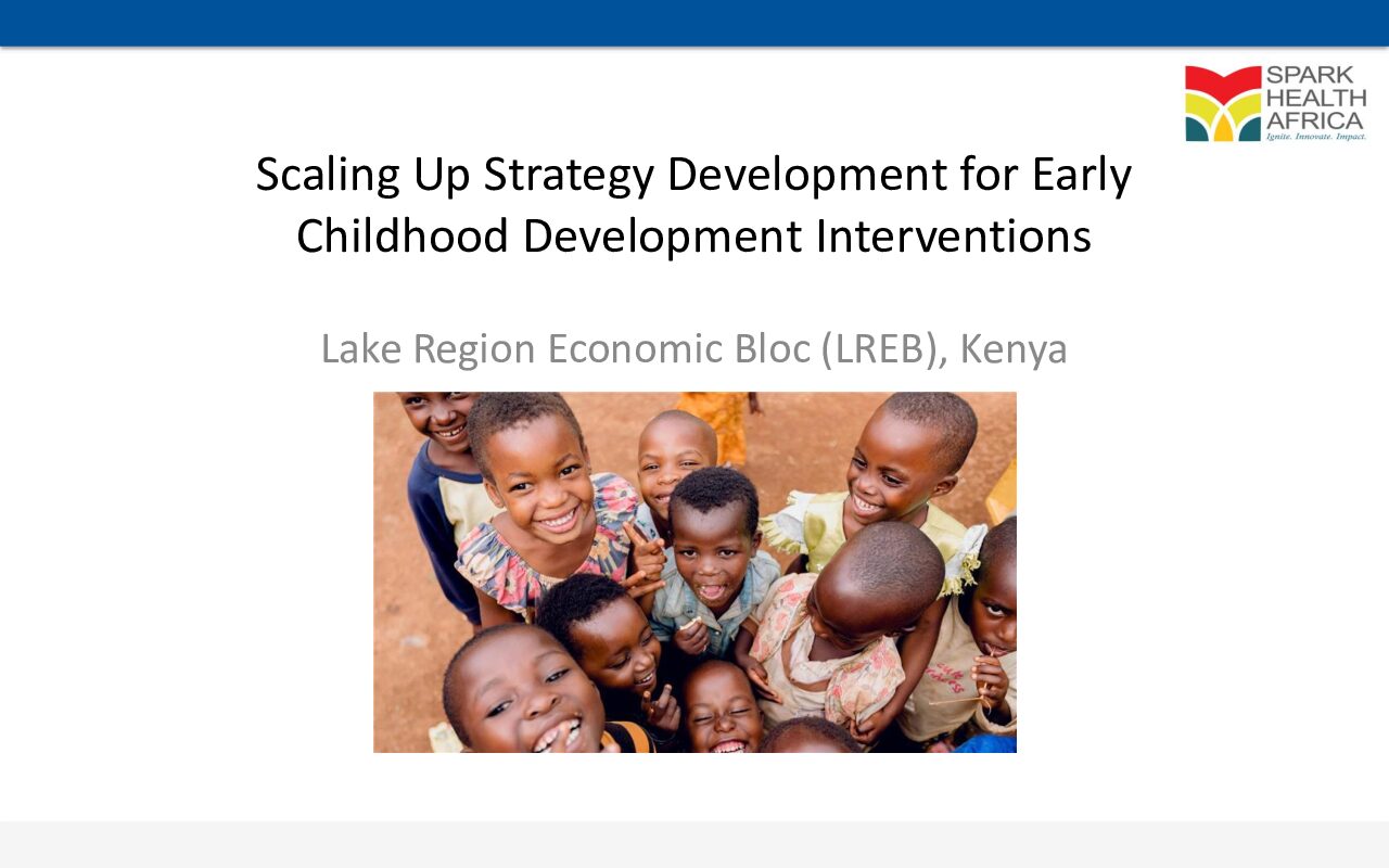 Scaling Up Strategy Development for Early Childhood Development Interventions