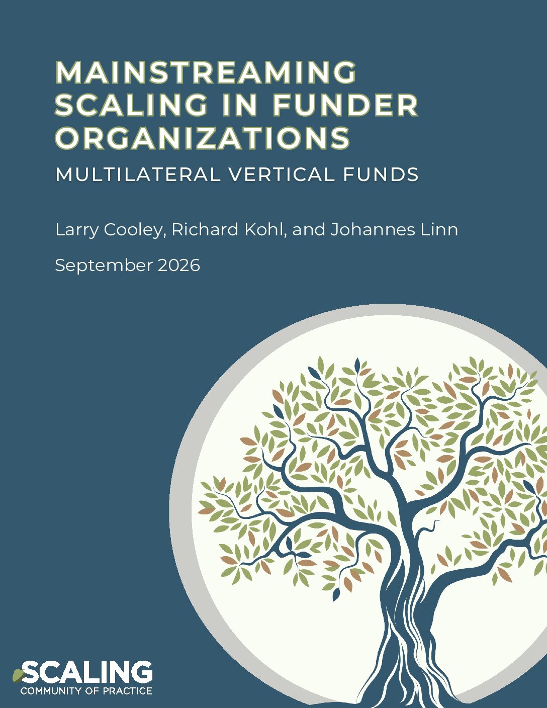 Mainstreaming Scaling for Vertical Funds FINAL